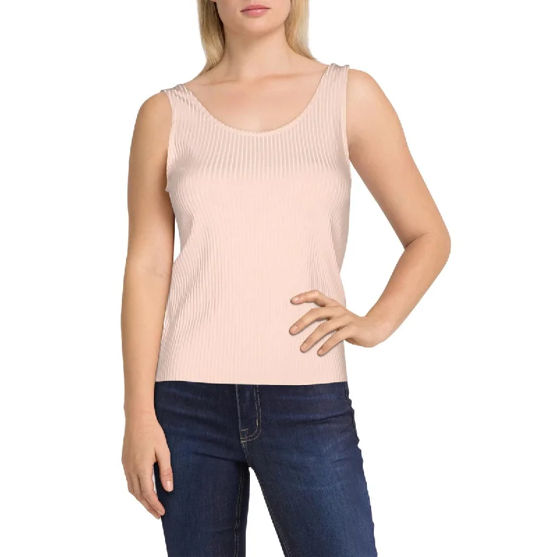 Women's Seasonal Fashion Trends Zuma Womens Ribbed Scoop Neck Tank Top