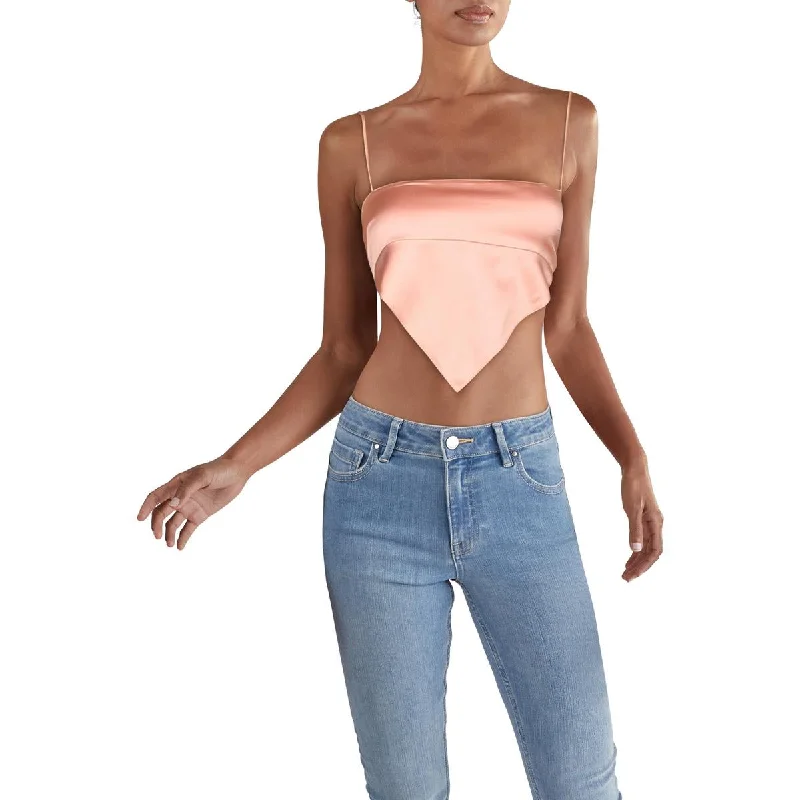Timeless Women's Apparel Womens Handkerchief Cropped Tank Top
