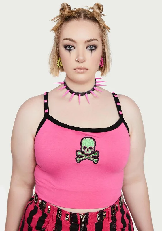 Women's Athletic Apparel Plus Bad Joke Crop Top