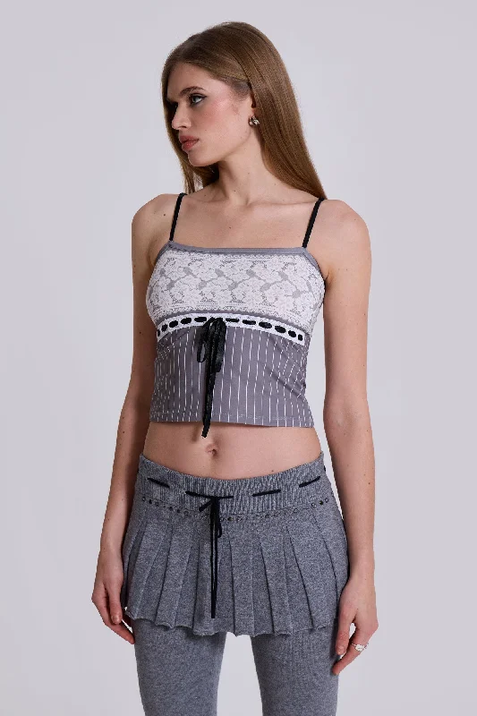 Effortless Chic for Women Thursday Pinstripe Cami Top