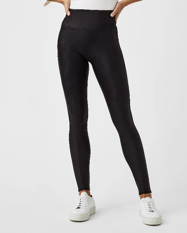 Women's Apparel SPANXshape™ Faux Leather Fleece Lined Leggings