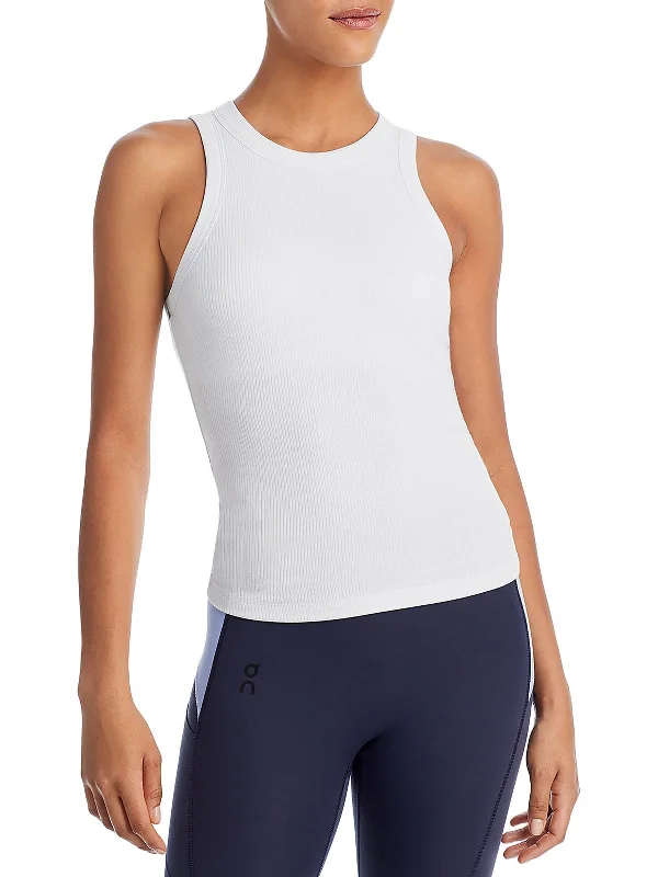 Modern Women's Apparel Womens Ribbed Stretch Tank Top