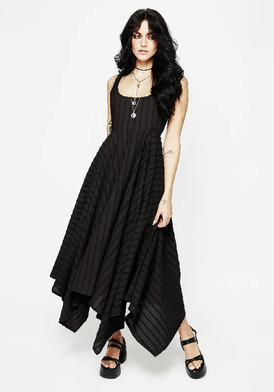Elegant Fashion Offers Blythe Handkerchief Hem Midaxi Dress