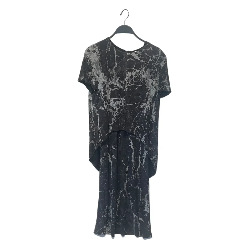 Everyday Wear BALENCIAGA/Dress/34/All Over Print/Rayon/BLK/