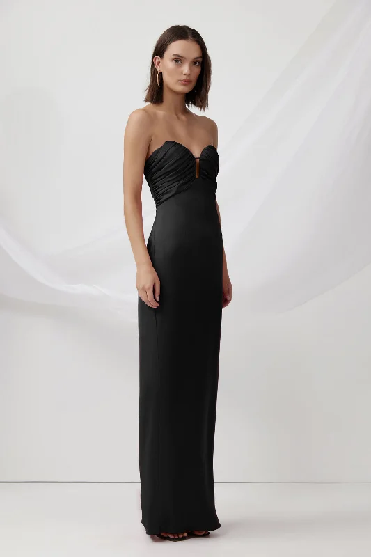 Summer Fashion Lexi Magnolia Dress - Black