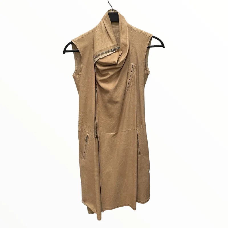 Hot Styles Rick Owens/Tunic Dress/6/Lambskin/BEG/