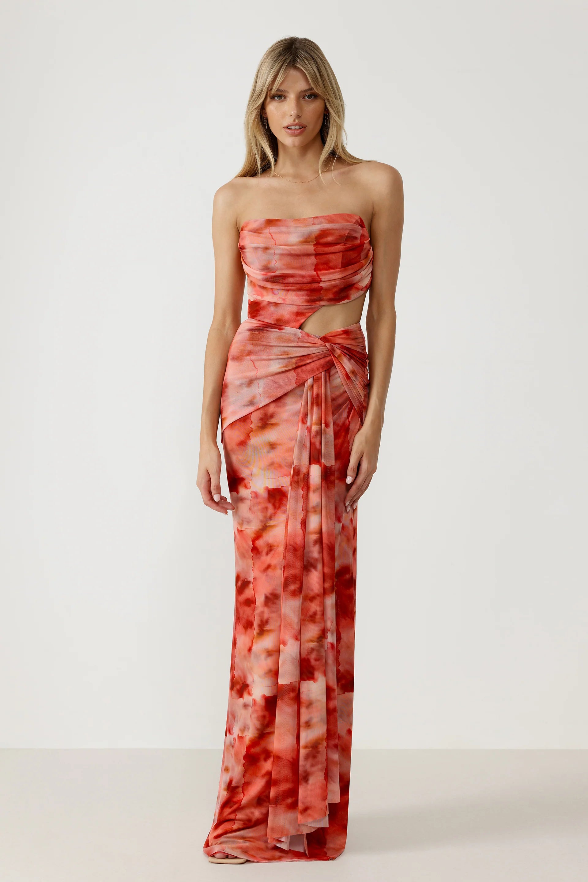 Chic Style, Always In Vogue Lexi Fleur Dress - Print