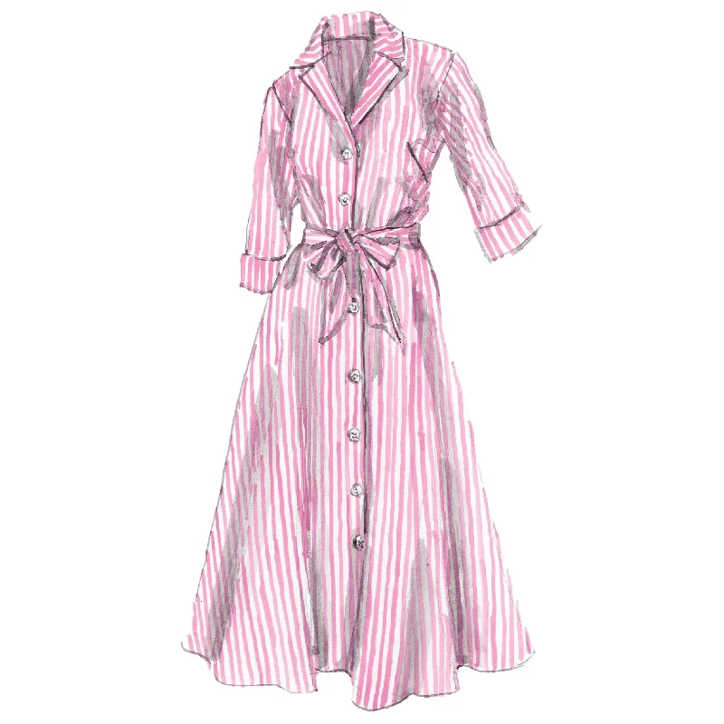 Stylish Basics Long-Sleeve 1947 Dress