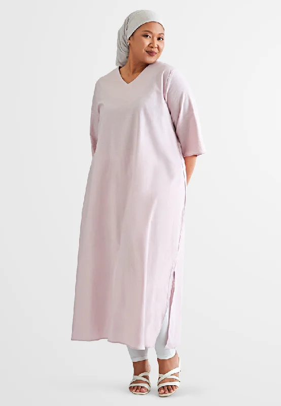 Best Sellers Carla V-neck Flowy Linen Dress