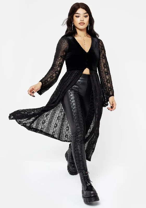 Weekend Style Deals – Limited Availability Everlasting Flared Sleeve Lace Overdress