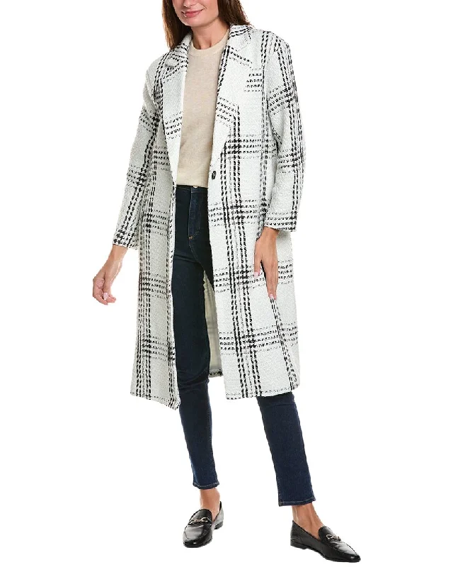 Summer Sale Pascale La Mode Tweed Trench Coat